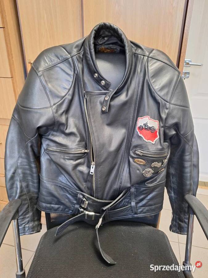 Kurtka motocyklowa męska skórzana Pozostałe Łódź
