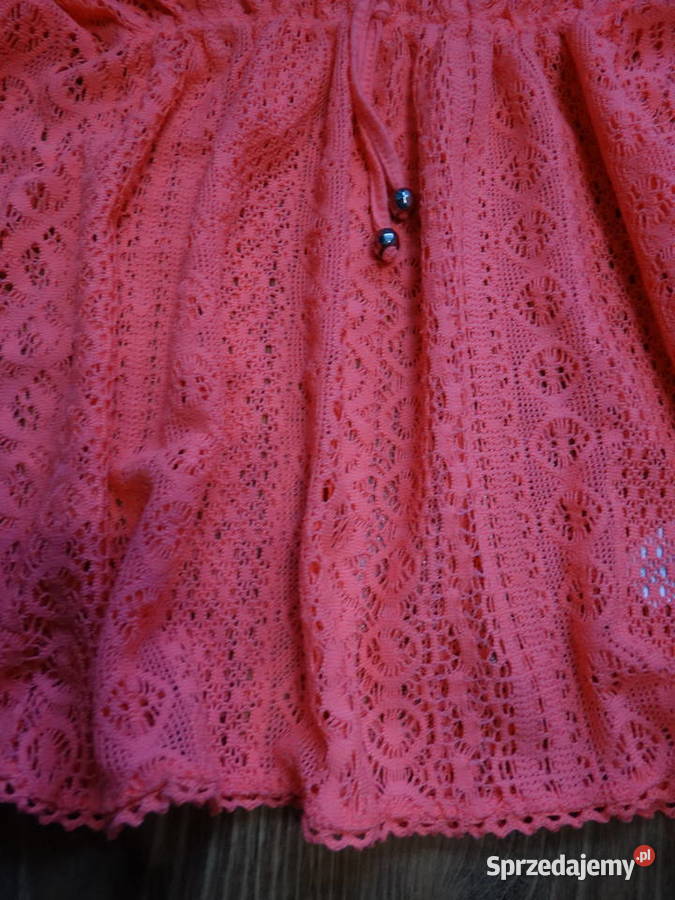 Primark narzutka na strój kapielowy ażurowa 910l