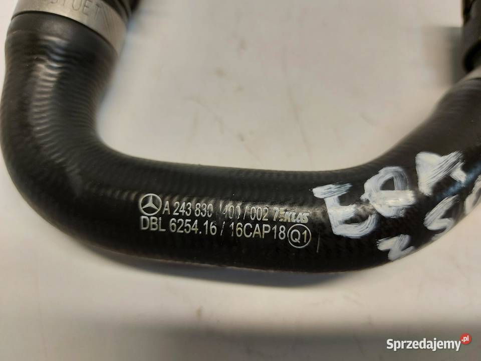 Mercedes EQA 250 W243 RURA PRZEWÓD WODY dolnośląskie sprzedam