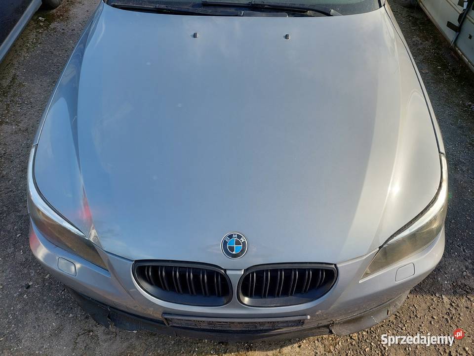 BMW E60 E61 Silbergrau A087 Maska Błotnik Błotniki