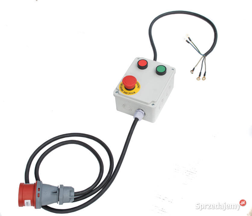 WŁĄCZNIK siłowy z grzybkiem wyłącznik 3fazowy Skawina