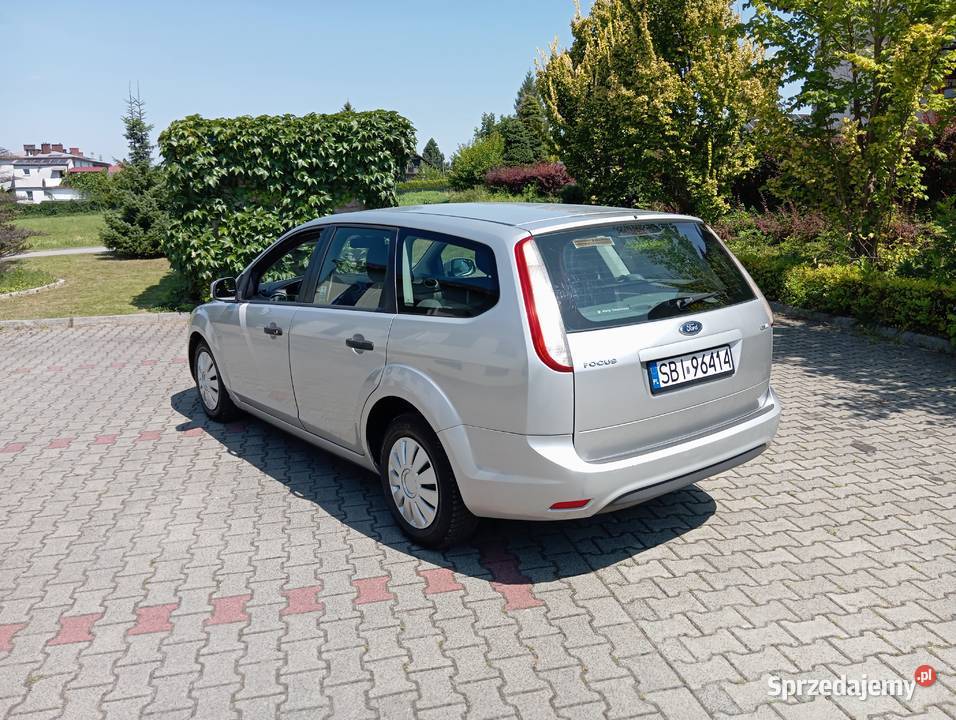 Ford Focus Mk2 16 TDCI90 Salon Bez DPF 2008 r srebrny Kozy