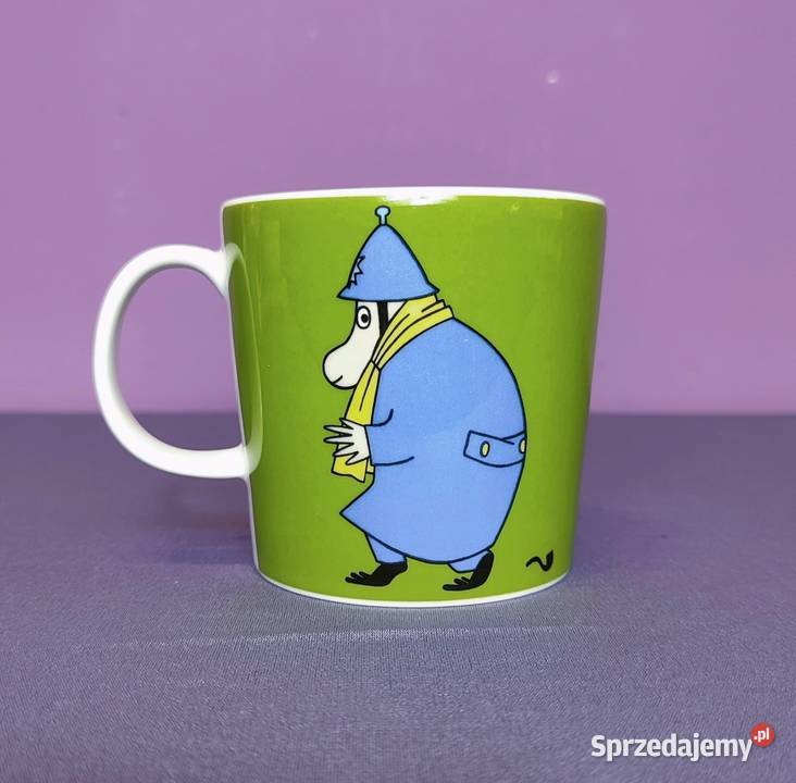 Muminki KUBEK Moomin Arabia Finland sygnatura Jasień