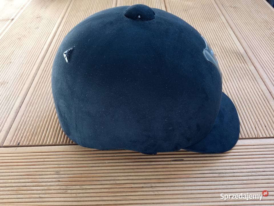 Kask jeździecki aksamit lubelskie Ryki