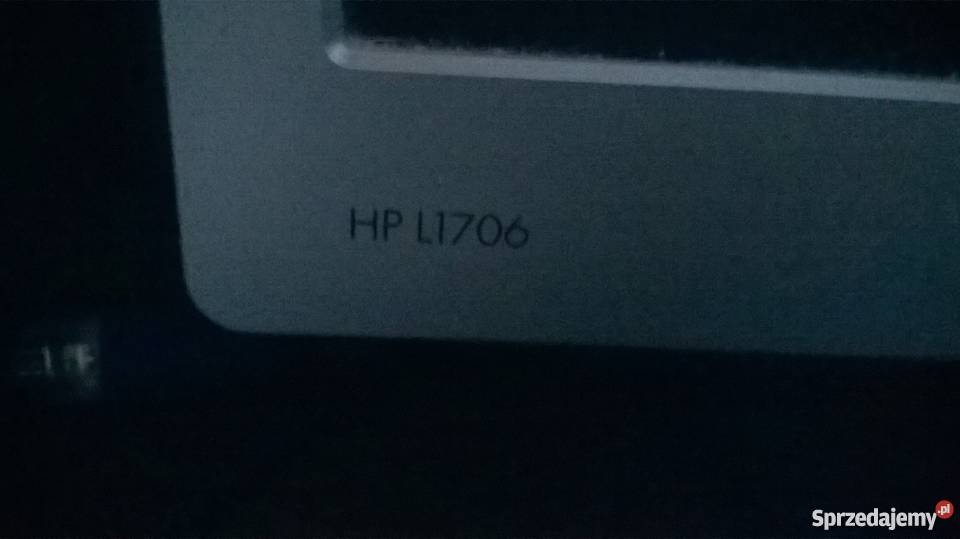 Monitor HP l1706 Monitory i projektory Lublin