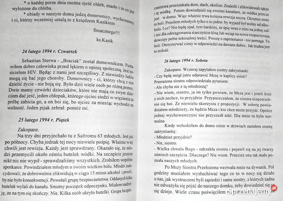 Z dziennika księdza Kazika ks Kazik Kuc Pozostałe Chełm