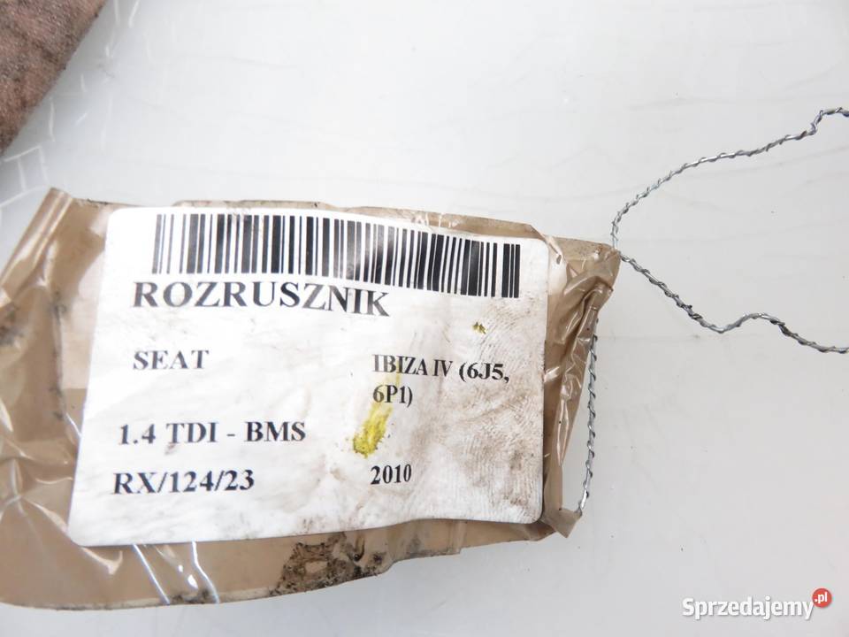 ROZRUSZNIK SEAT IBIZA IV 14 TDI Układ elektryczny silnika sprzedam