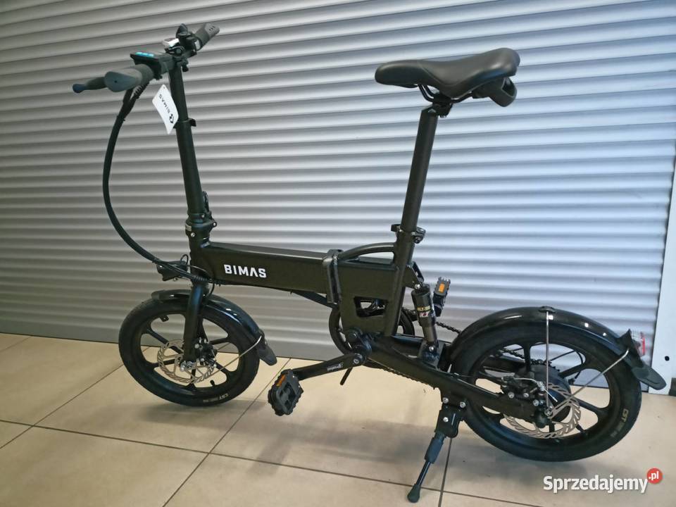 Rower elektryczny BIMAS składany NOWY