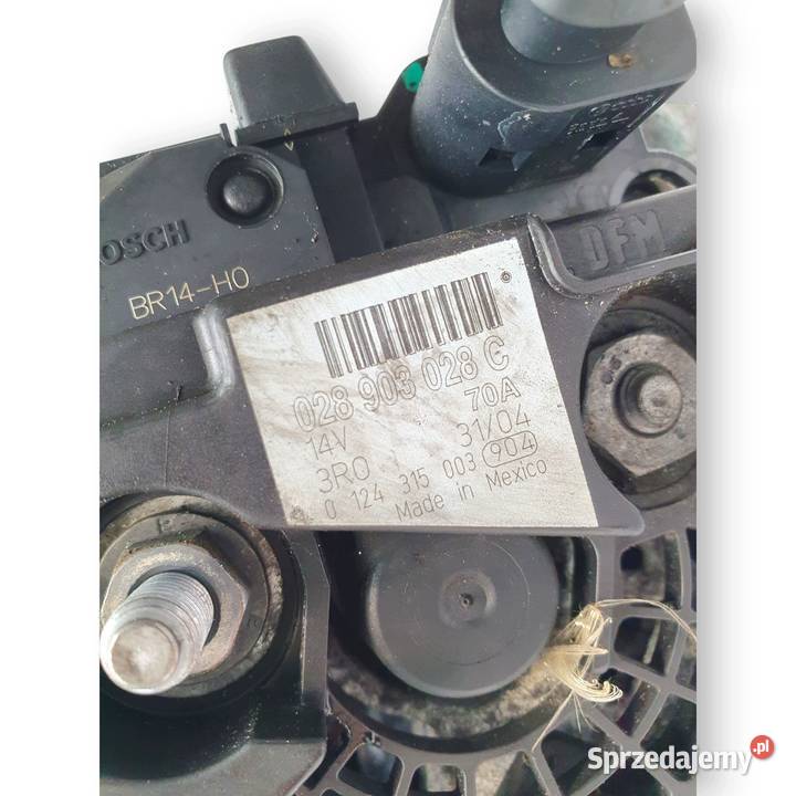 ALTERNATOR Volkswagen Beetle 16 8V SR 0124315003 Chełm