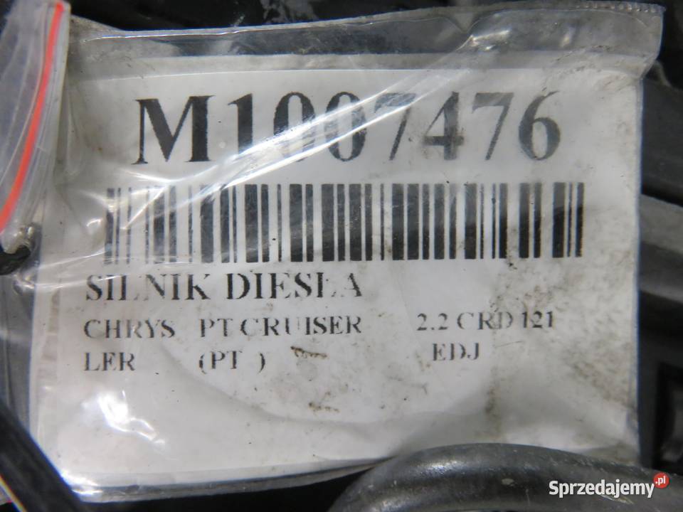 SILNIK CHRYSLER PT CRUISER 22 CRD 121 EDJ 664911 małopolskie