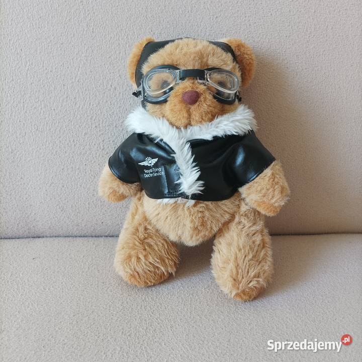 Maskotka pluszak Miś Teddy pilot