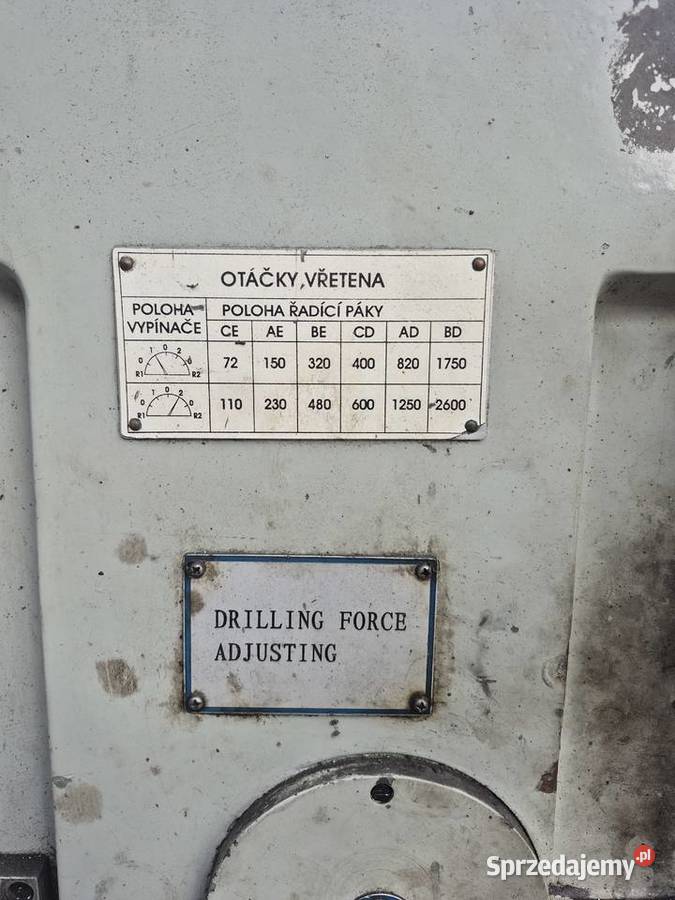 Wiertarka kolumnowa PROMA B1832FN400 Autoposuw Złotów