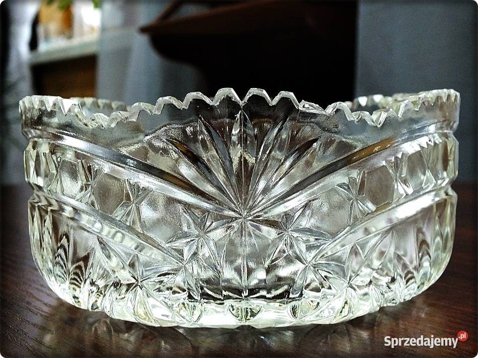 Stara Parera Szkło Kryształowe z lat 60 czasy Żary sprzedam