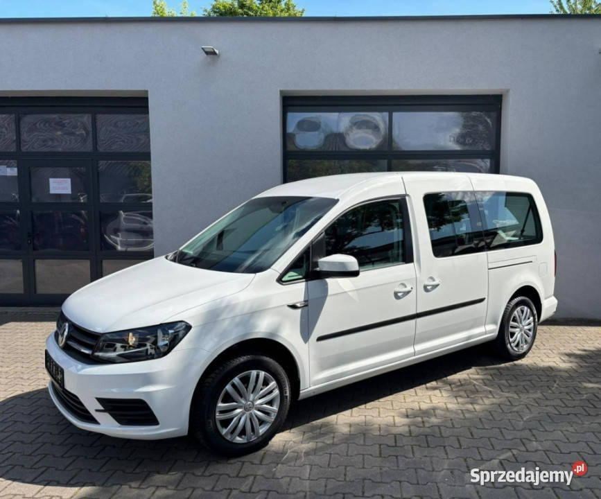 Volkswagen Caddy 20 TDI Maxi 2020r Pfron Rampa Majdan Sieniawski