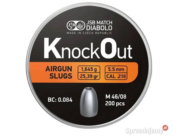 Airgun 20x Slugs JSB Knock Out 55 mm HP 2539