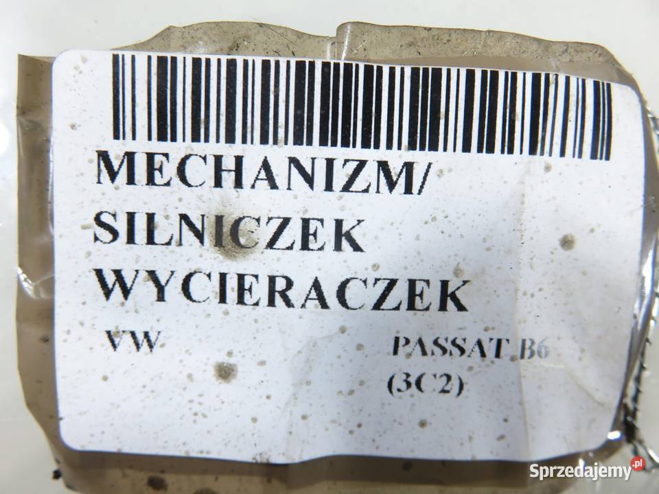 MECHANIZM WYCIERACZEK VW PASSAT B6 0390241791