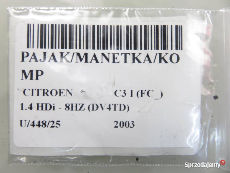 PRZEŁĄCZNIK ZESPOLONY CITROEN C3 I 96576767XT sprzedam