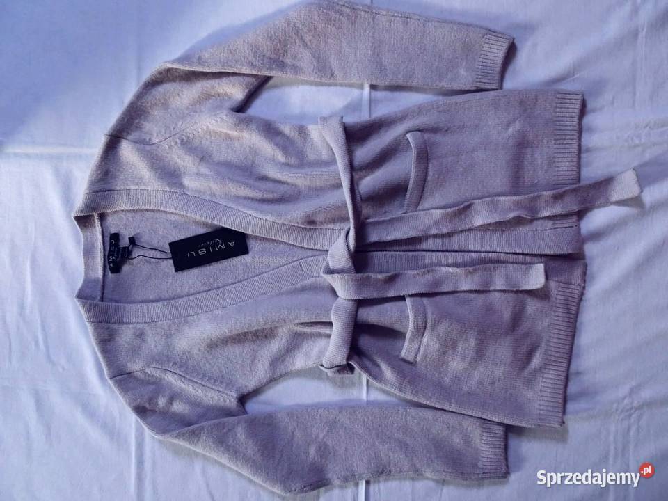 Amisu Ciepły sweter Kardigan Nowy 36 S małopolskie Nowy Sącz