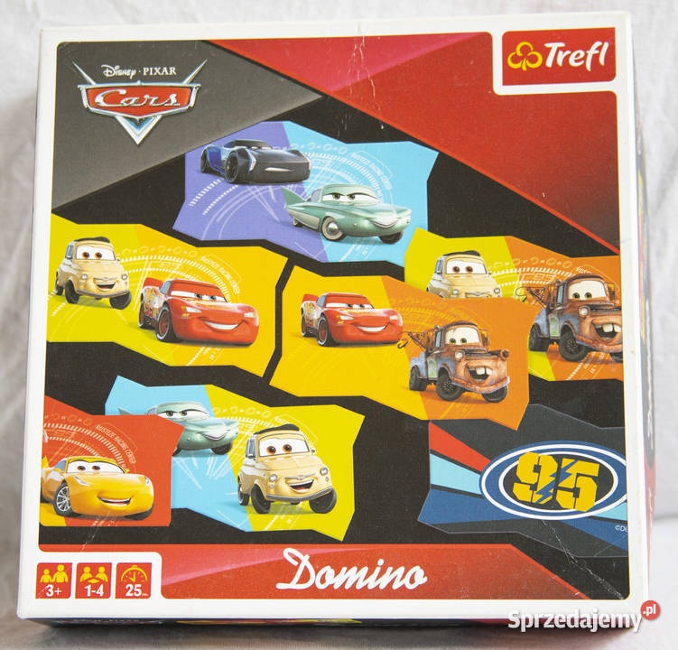 Domino Trefl Auta Cars Zygzak McQueen Gdańsk