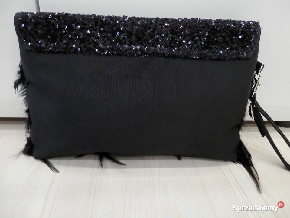 Torebka z Piórami Kopertówka Balowa Imprezowa sprzedam
