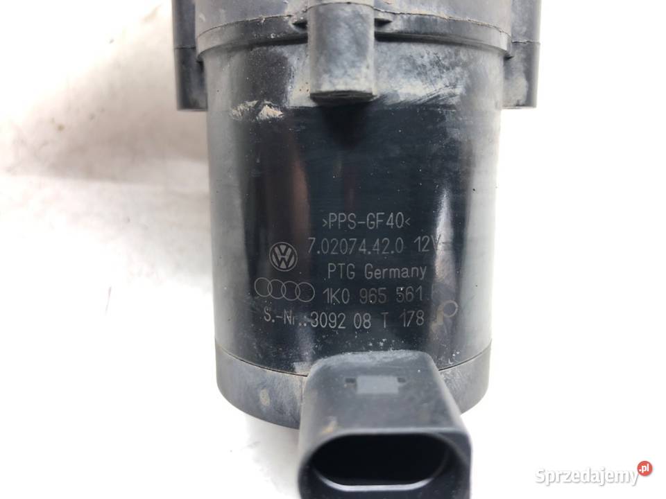 DODATKOWA POMPA WODY VW GOLF V 1K0965561F 14 122
