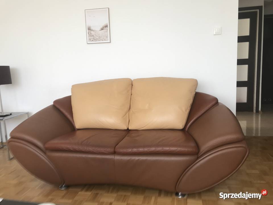 Sprzedam skórzaną sofę Kler Sofy i kanapy Sofy i kanapy Warszawa