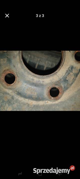 Felgi Audi A4B5 stalowe