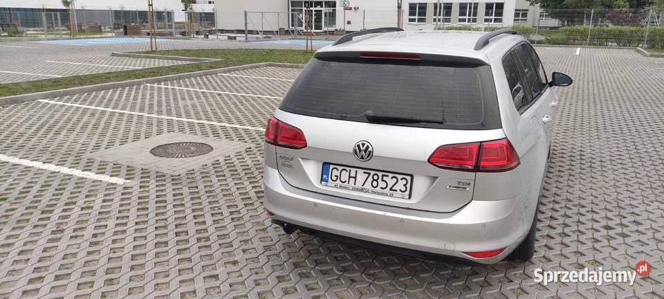 Volkswagen Golf VII auto prywatne diesel Brusy