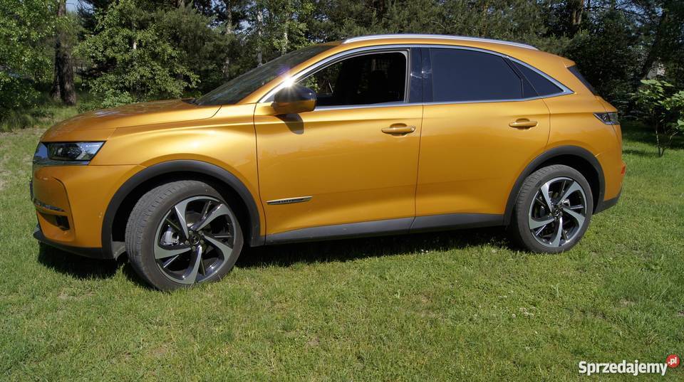 DS 7 Crossback 20 BlueHDi polski salon 2018r tempomat Czarna