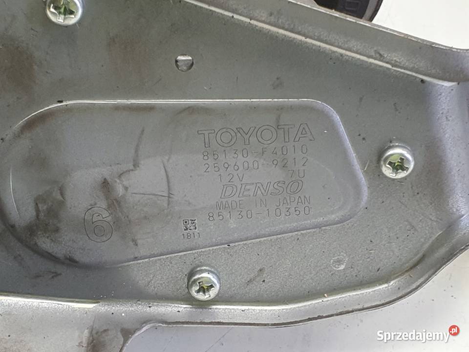 Toyota CHR CHR SILNICZEK TYLNEJ WYCIERACZKI Motoryzacja Rudka