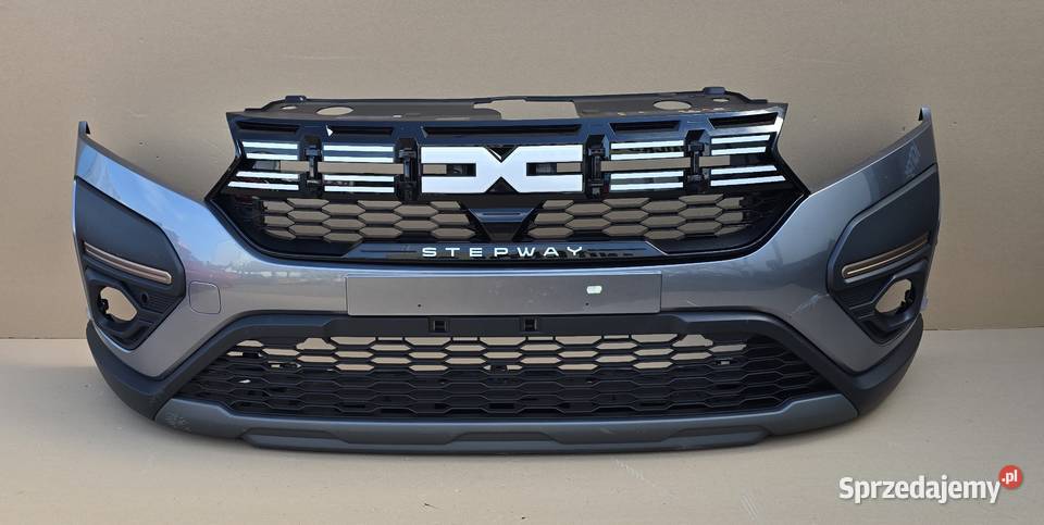 DACIA SANDERO III STEPWAY LIFT ZDERZAK PRZÓD Bieleń