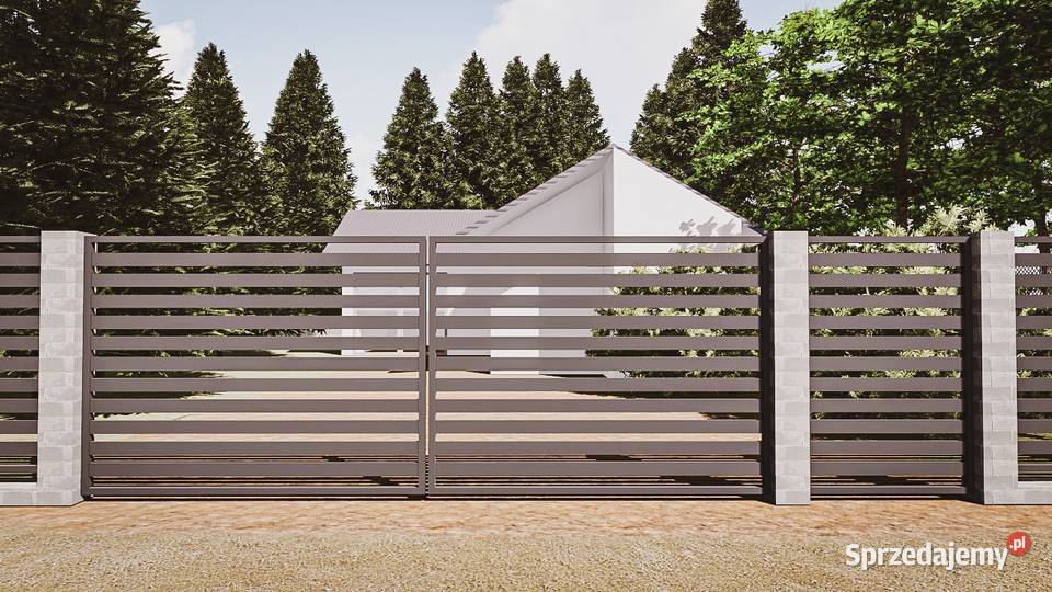Brama ogrodzeniowa nowoczesna KLARA2 Ogrodzenia i bramy Ostrołęka