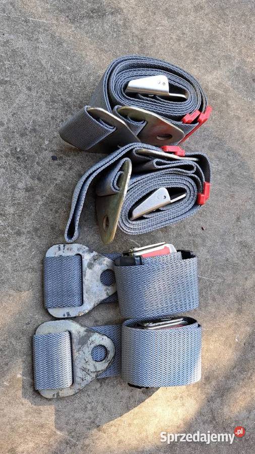 Klamry do pasów bezpieczeństwa przód Motoryzacja