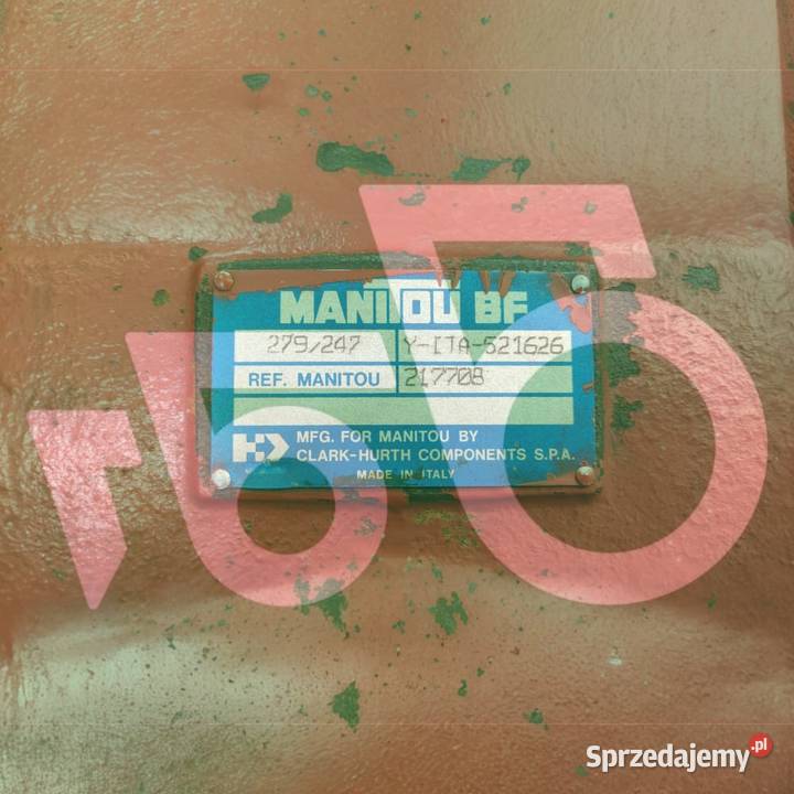 Dyferencjał 9x29 CLARK HURTH 279247 217708 Wilkowo