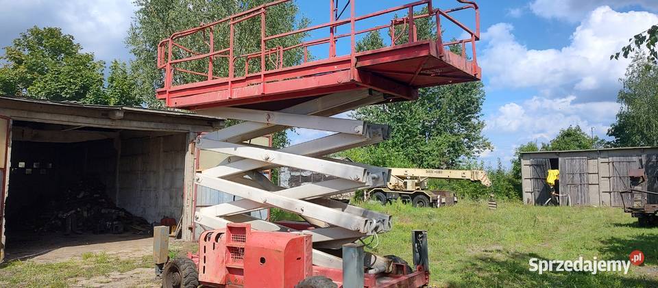 Haulotte 15 SDX zwyżka platforma sadownicza Klukowo-Kolonia