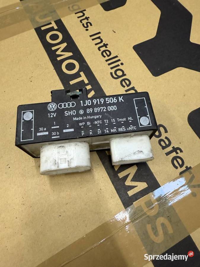 vw golf 4 moduł wentylatora chłodnicy Części samochodowe Bielsko-Biała