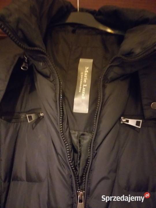 Płaszcz czarny z kapturem dolnośląskie Wrocław