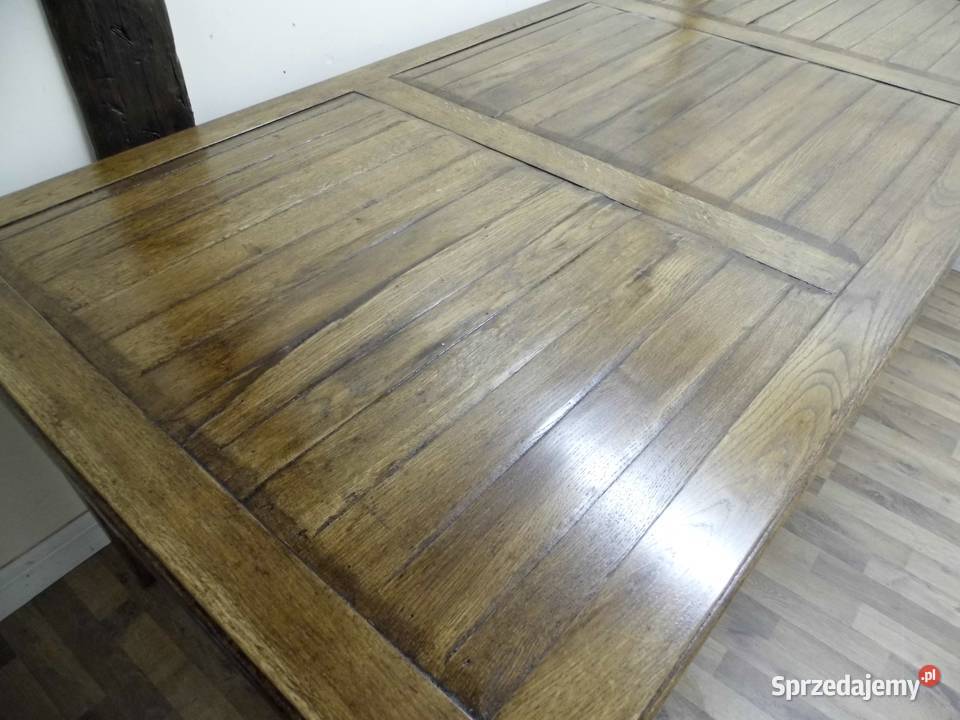 Duży dębowy stół Stan 220x100 Unikatowe Klimaty Zielona Góra