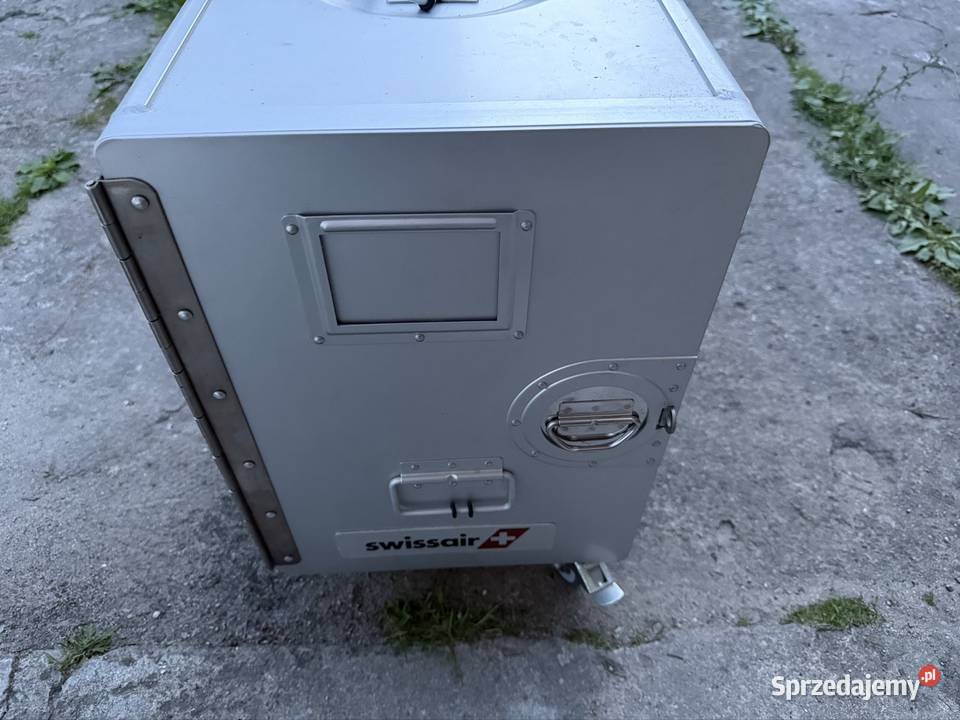 Swissair Box w kolorze aluminiowoszarym