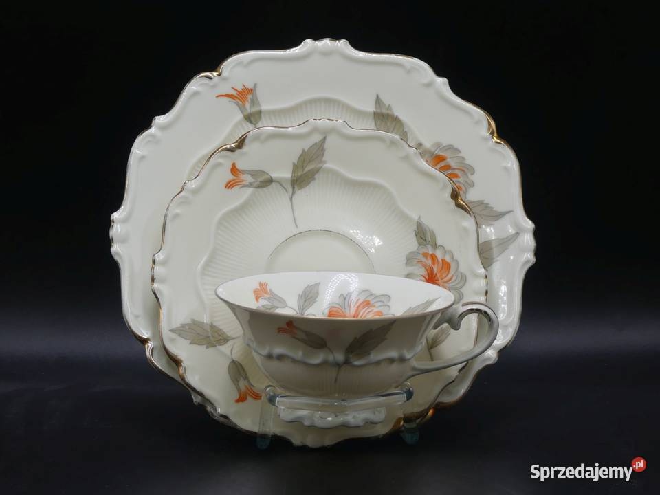 Komplet śniadaniowy Sorau Żary 1928 45 wielkopolskie Poznań sprzedam