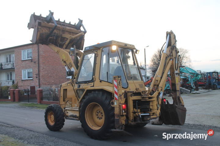 Koparkoładowarka CAT 428 II 428B Volvo JCB Case Koparko ładowarki Złoczew