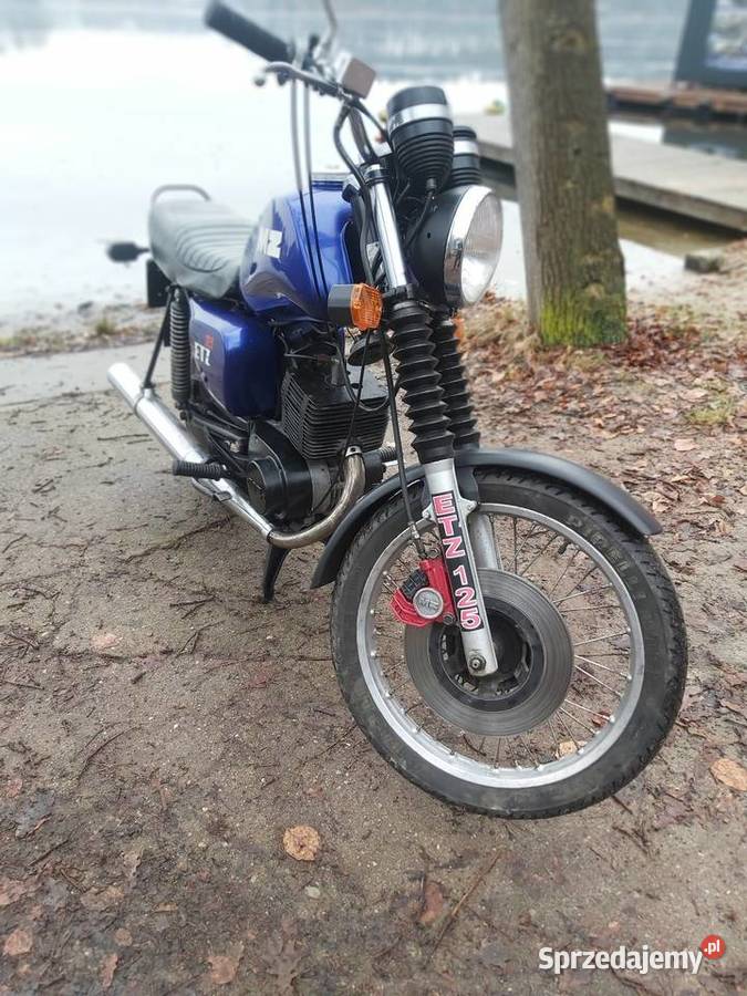 Mz Etz 125 zarejestrowana ubezpieczona nieuszkodzony