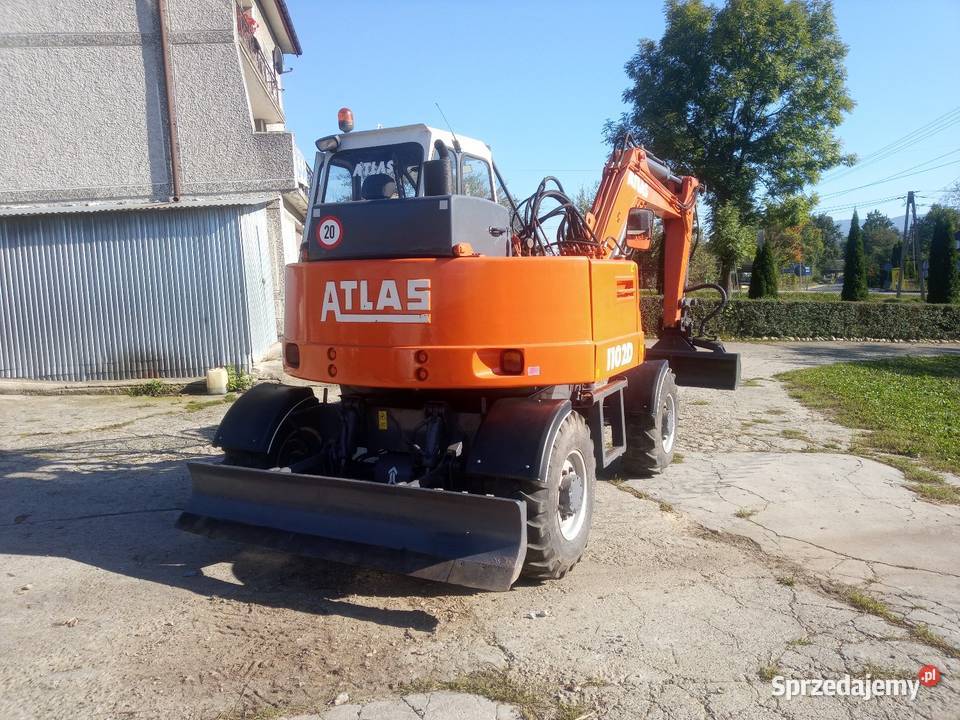 Atlas 1102d deutz 3 łyżka hydrauliczna nie Ubrzeż