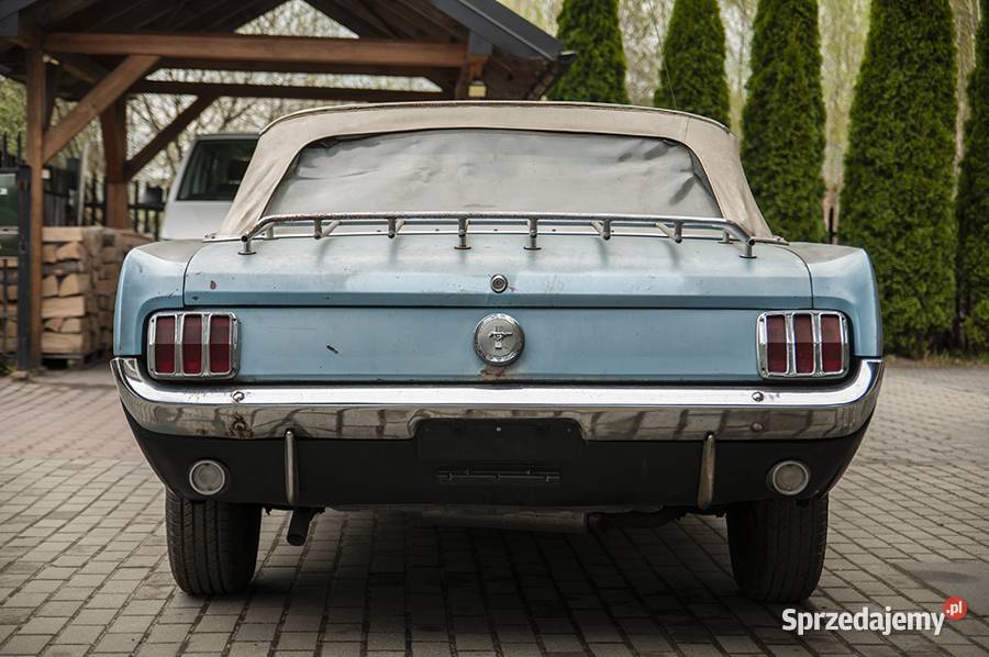 MUSTANG 1966 I GENERATION 6 CYLINDRÓW 33L CABRIO manualna