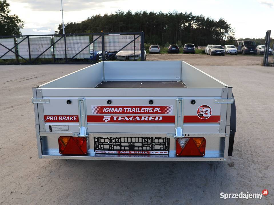 Przyczepa hamowana TEMARED PRO BRAKE 26122 DMC Radom