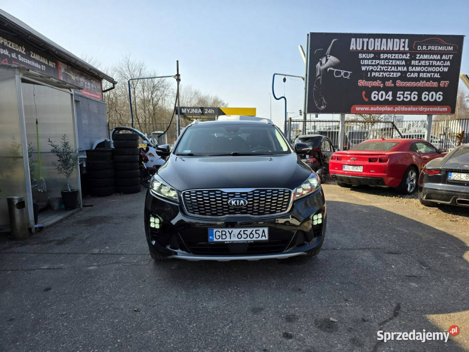 Kia Sorento 20 CRDI 185 GTLine 4x4 FULL elektrochrom. lusterko wst. pomorskie Słupsk