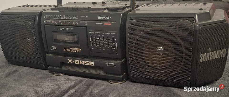 Radiomagnetofon boombox SHARP WFT380