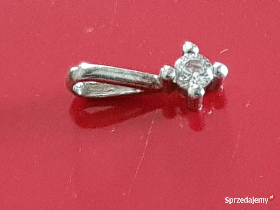 wisiorek przywieszka kamień cyrkonia zawieszka Pozostałe Kielce sprzedam