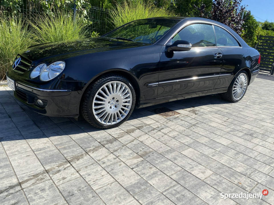 Mercedes CLK 200 zadbana 100 oryginalny przebieg aluminiowe felgi Mercedes-Benz Poznań