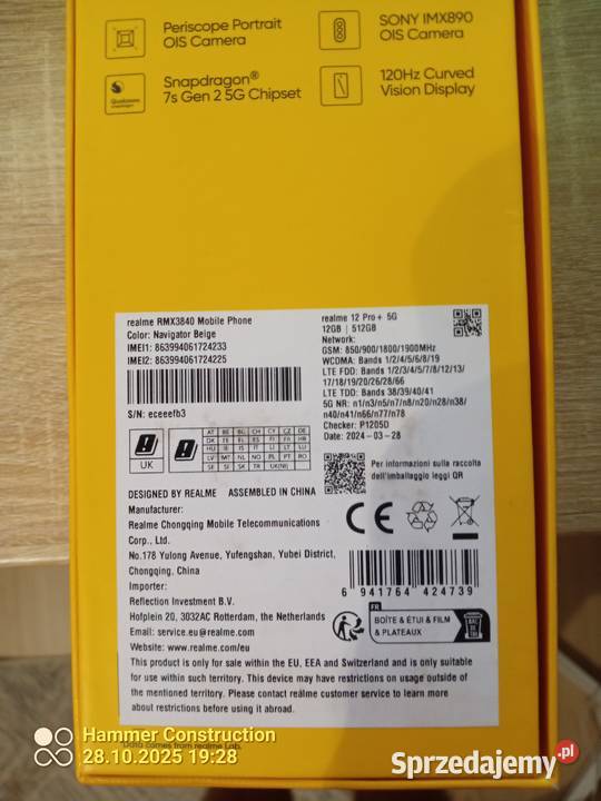 Realme 12 Pro sprzedam